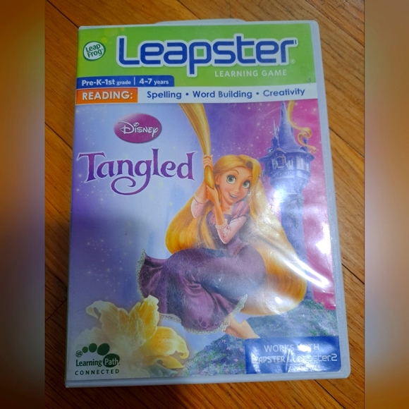 Leapster Disney Tangled Game - Picture 1 of 3